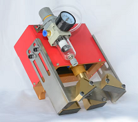 Automatische pneumatische handheld MES-docking Dot Peen-markeringsmachine voor metaal voor naamplaatje