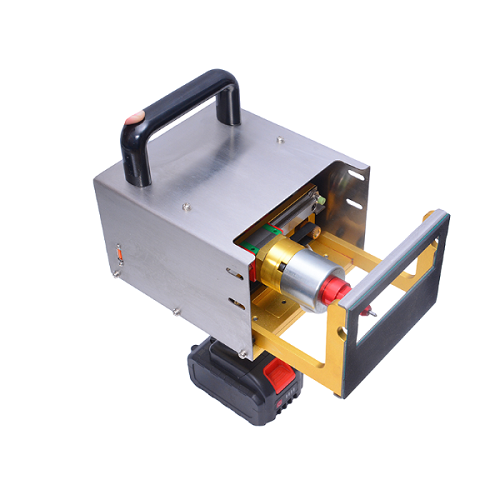 Handgegeleide elektrische markeringsmachine flens mal metalen frame motorflensplaat