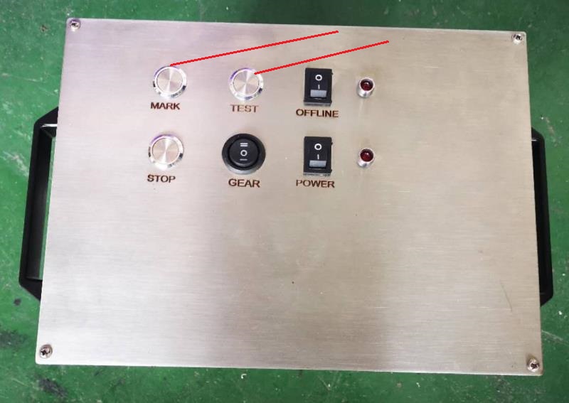 Draagbare elektrische graveermachine, markeermachine voor lithiumbatterijen, draadloze dot pin-markeermachine.