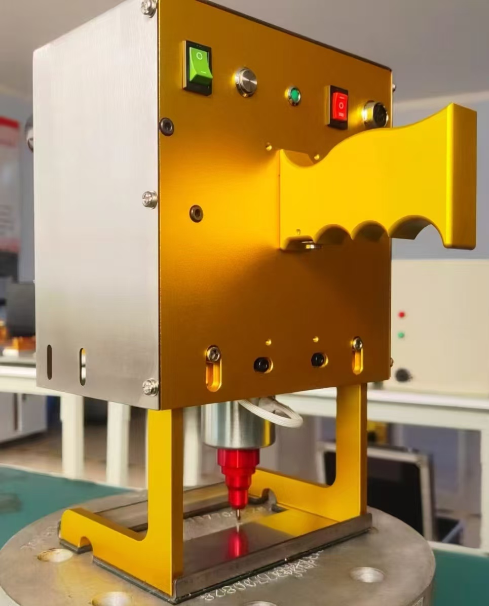 Handheld elektrische graveermachine, metalen graveermachine op stalen buis