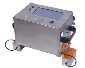 Portable Pneumatic Dot Pin Vin -code graveermachine voor metaal